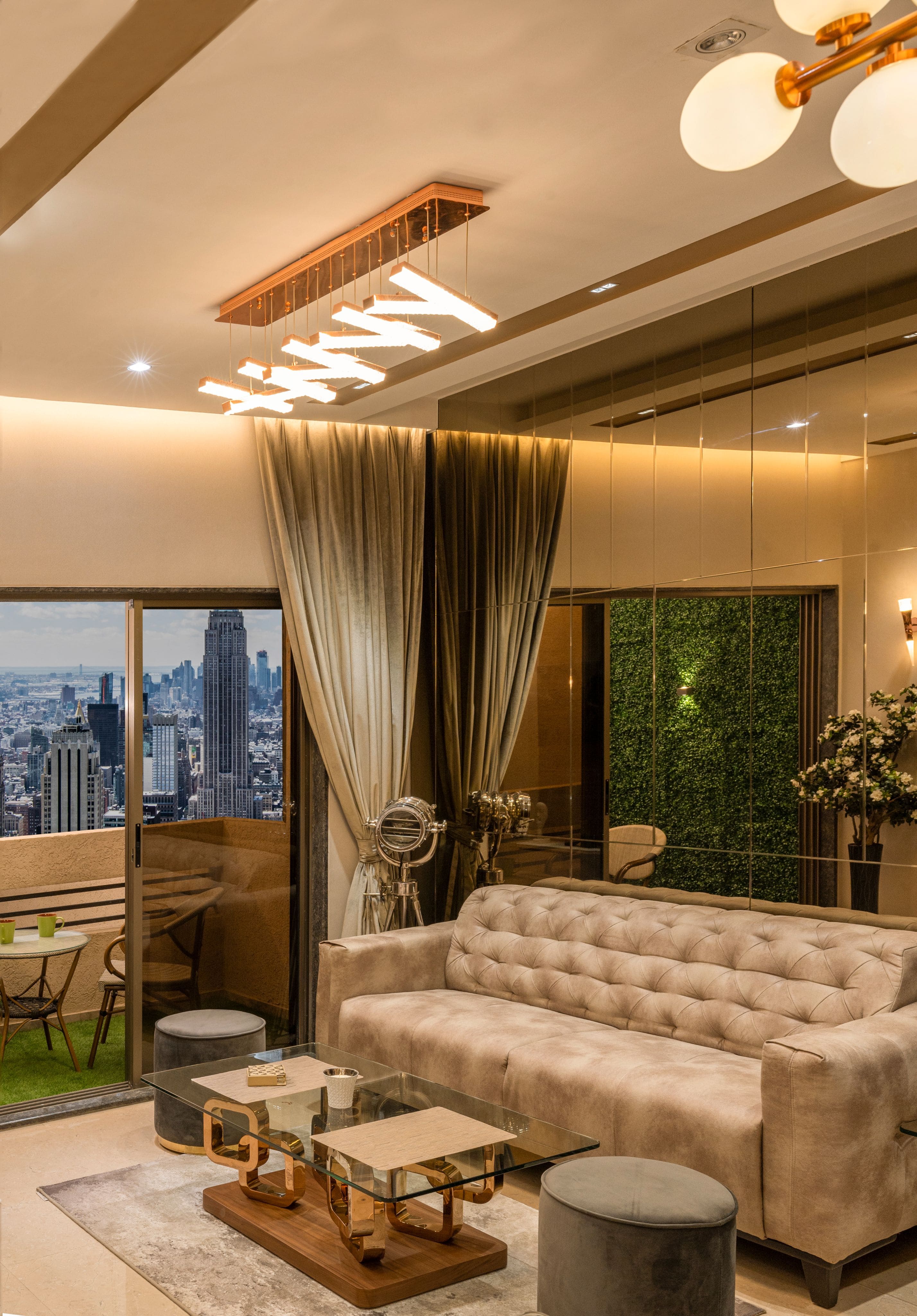 535 sq.ft. 2BHK Interior